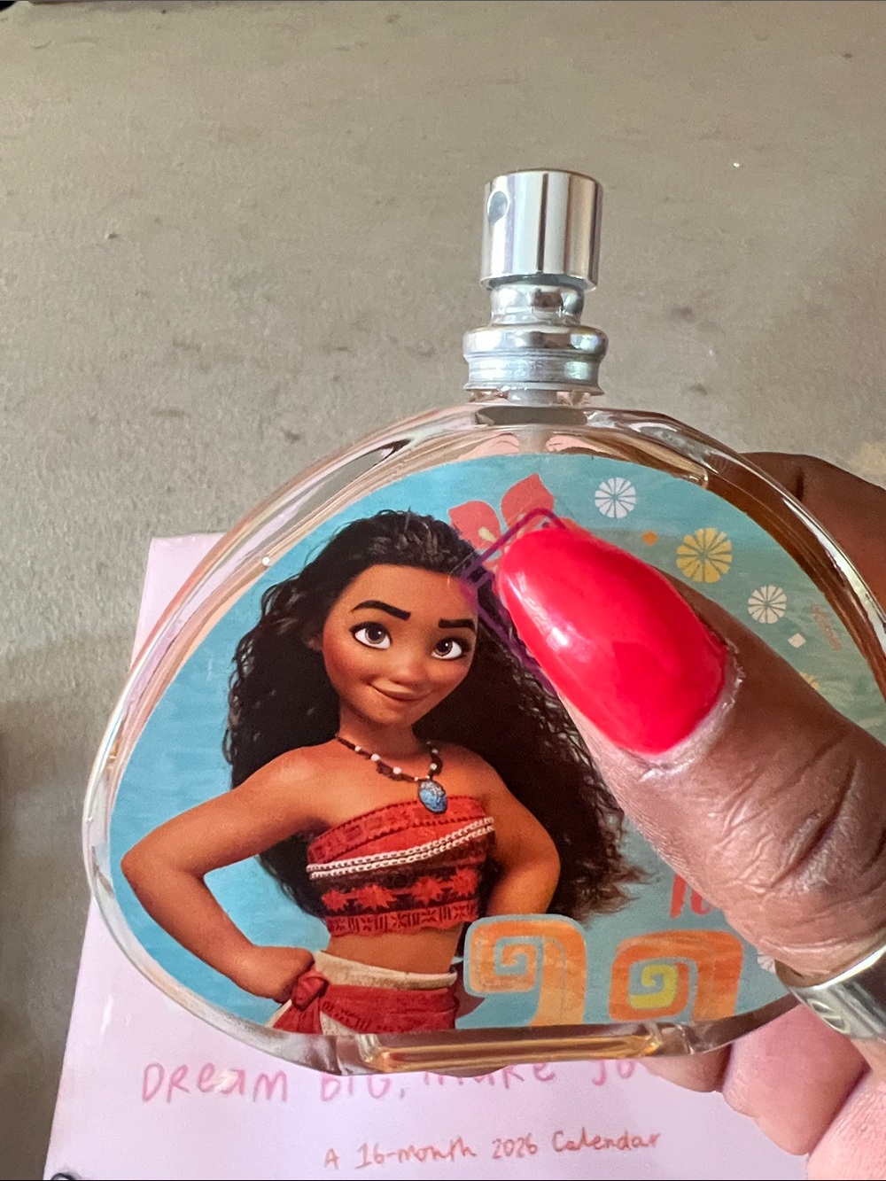 Disney Moana Pink and Blue Scented Body Spray